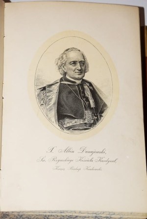 [CHOTKOWSKI Władysław] - Memorial book of the Catholic rally .... Cracow 1893 [7 tab. Illustr.].