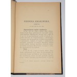 BĄKOWSKI Klemens - Kronika krakowska 1796-1848, cz. III: od r. 1832 do 1848. Kraków 1909.