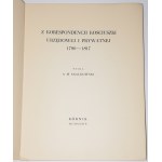 SKAŁKOWSKI A. M. - Z korespondencji Kościuszki urzędowej i prywatnej 1790-1817. Kórnik 1939.[rzadkie!]
