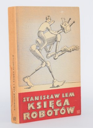 LEM Stanislaw - The book of robots. 1st edition. cover and illustrations by D. Frost.