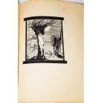 [nakład 1200 egz.] RILKE Rainer Maria - Śpiew o miłości i śmierci Korneta Krzysztofa Rilke. Ilustrował Alfred Żmuda. Przekład Idy Wieniewskiej. Lwów-Poznań 1922.