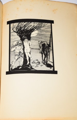 [print run of 1,200 copies] RILKE Rainer Maria - A Song of Love and Death by Kornet Krzysztof Rilke. Illustrated by Alfred Żmuda. Translated by Ida Wieniewska. Lviv-Poznan 1922.