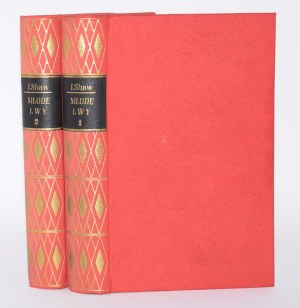 SHAW Irwin - Young lions, 1-2 complete. Translated by. T. J. Dehnel. Warsaw 1960.