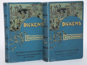 DICKENS Charles - David Copperfield, 1-2 complete. Stuttgart [1909].