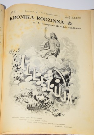 Family Chronicle. Year XXXIII. No. 1-17/1900. [1 semiannual]