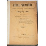 BARTOSZEWICZ Kazimierz - Księga pamiątkowa setnej rocznicy ustanowienia Konstytucji 3 Maja, 1-2 komplet. Kraków 1891.