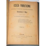BARTOSZEWICZ Kazimierz - Księga pamiątkowa setnej rocznicy ustanowienia Konstytucji 3 Maja, 1-2 komplet. Kraków 1891.