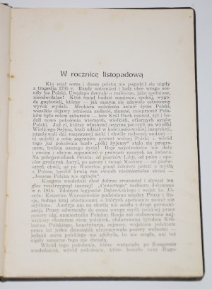 SZCZERBOWSKI H. - On the 100th anniversary of the November Uprising ... Poznan 1930.