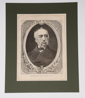 Kazimierz Władysław Wójcicki. According to a photograph by Brandl in Warsaw, woodcut 1879.
