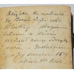 [z księgozbioru Zofii z Branickich Potockiej] KEMPIS Tomasz - L’Imitation de Jésus-Christ [O naśladowaniu Chrystusa]. Paryż 1831.