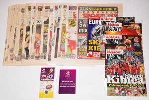 Euro 2012 set. ticket from the opening match Poland - Greece + others.