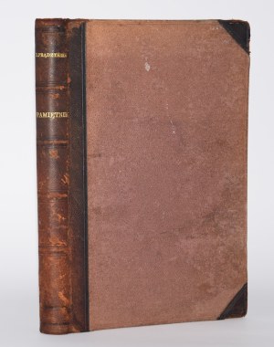 PRĄDZYŃSKI Ignacy - Memoir historyczny i wojskowy o wojny polsko-rosyjskiej w roku 1831. St. Petersburg 1898.