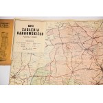 [ZAGŁĘBIE Dąbrowskie]. Przewodnik po Zagłębiu Dąbrowskim + mapa!. Sosnowiec 1939.