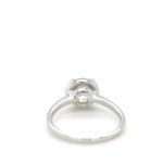 2.54 GR WHITE GOLD RING WITH DIAMONDS - RNG40902