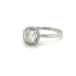 2.54 GR WHITE GOLD RING WITH DIAMONDS - RNG40902