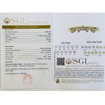 1.99G YELLOW GOLD RING WITH DIAMONDS - A3600