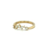1.99G YELLOW GOLD RING WITH DIAMONDS - A3600