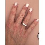 WHITE GOLD TRILOGY RING WITH LAB-GROWN DIAMONDS - TRIL LG4