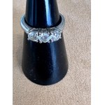 WHITE GOLD TRILOGY RING WITH LAB-GROWN DIAMONDS - TRIL LG4