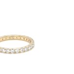 1.34G YELLOW GOLD ETERNITY RING WITH NATURAL DIAMONDS - RNGDI