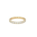 1.34G YELLOW GOLD ETERNITY RING WITH NATURAL DIAMONDS - RNGDI