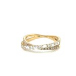 3.06 GR YELLOW GOLD RING WITH DIAMOND - DH-R957