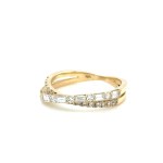 3.06 GR YELLOW GOLD RING WITH DIAMOND - DH-R957