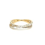 3.06 GR YELLOW GOLD RING WITH DIAMOND - DH-R957