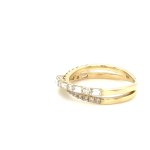 3.06 GR YELLOW GOLD RING WITH DIAMOND - DH-R957
