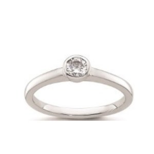 LAB GROWN DIAMOND GOLD RING - 407 18K LG