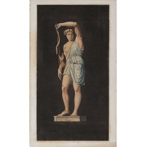 Artysta NIEOKREŚLONY (XVIII / XIX w.), Pomnik Diany, ok. 1780-1820