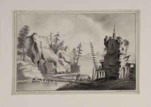 Henriette V (18th / 19th century), Landscape with Ruins, 1807
