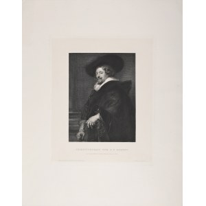 Johann LINDNER (1839-1906), Autoportret Rubensa, (tyt.oryg.: „Selbstportrait von P.P.Rubens”), 1876-1878
