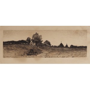 Charles Frederick William MIELATZ (1864-1919), Wiejski pejzaż, 1890