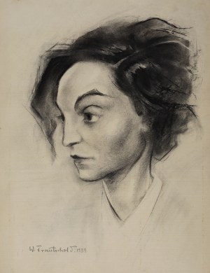 Walter TRAUTSCHOLD (1902-1969), Portrait of a sad woman, 1933