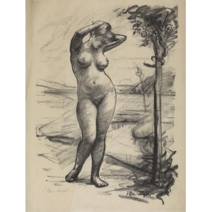 Julian Klein von DIEPOLD (1868-1947), Kuszenie Ewy, 1 ćw. XX w.