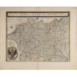 [Germania i Polska] Willem BLAEU (1571-1638), Nova totius Germaniae descriptio, ok. 1630