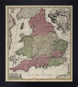 [England] Nicolaas VISSCHER II (1649-1702), Map of England (original title: 