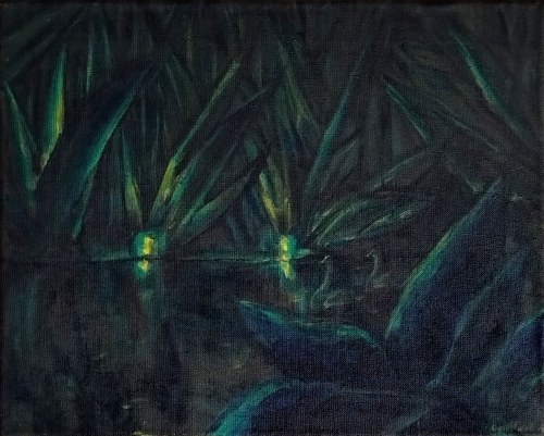 Wojciech ĆWIERTNIEWICZ (ur. 1955), Wspomnienie pięknej nocy, 1987
