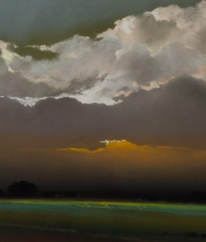 Marian Michalik (1947 Zabrze - 1997 Czestochowa), Landscape , 1990