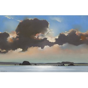 Marian Michalik (1947 Zabrze - 1997 Czestochowa), Landscape, 1990