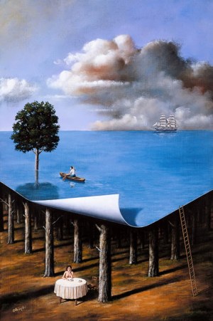 Rafał Olbiński (b. 1943, Kielce), 