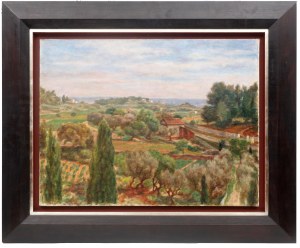 Jozef Pankiewicz (1866 Lublin - 1940 Marseille), Landscape from La Ciotat