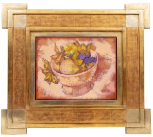 Tamara Lempicka (1894 Warsaw - 1980 Cuernavaca), Still life with compotier, circa 1963.