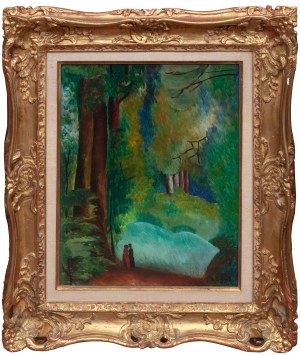 Moses Kisling (1891 Krakow - 1953 Sanary-sur-Mer), Ville-d'avray, 1917