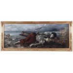 Konstanty Makary Mankowski (1861-1897), After the Sea Storm, (other title: Shipwrecked), 1883.
