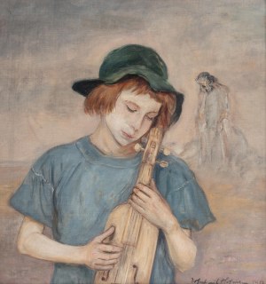 Wlastimil Hofman (1881 Prague - 1970 Szklarska Poreba), Melody of Sorrow, 1922.