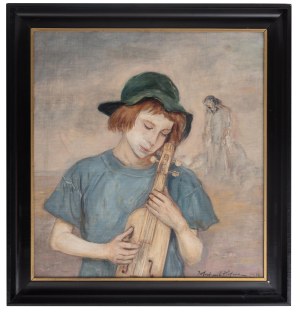 Wlastimil Hofman (1881 Prague - 1970 Szklarska Poreba), Melody of Sorrow, 1922.