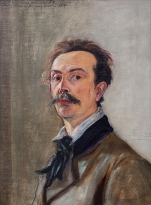 Wlastimil Hofman (1881 Prague - 1970 Szklarska Poreba), Self-portrait, 1923.