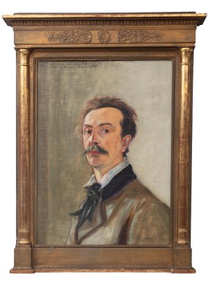 Wlastimil Hofman (1881 Prague - 1970 Szklarska Poreba), Self-portrait, 1923.